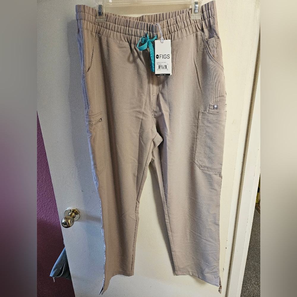 Figs Boulder Yola High Waisted Large Petite NWT